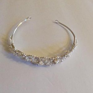 Gorgeous Faux Pearl and Bling Headband.